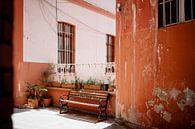 Terra colours, street scene Istanbul by Meike Molenaar thumbnail