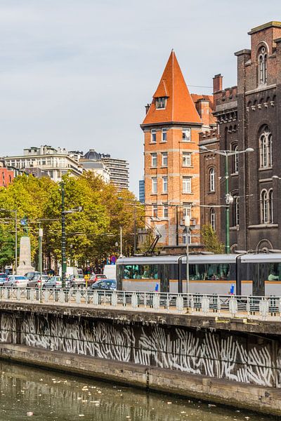 Entlang des Kanals in Brüssel von didier de borle
