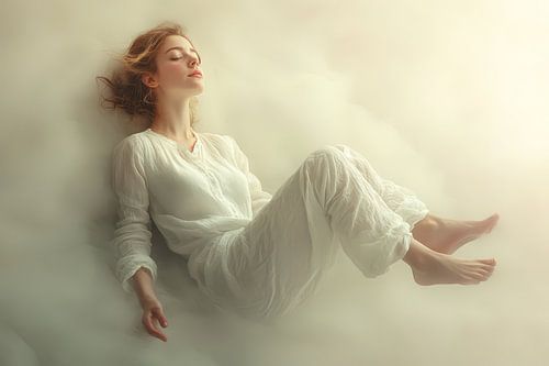 spiritueel beeld zweven