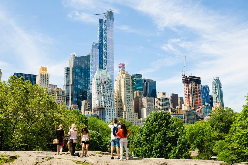 Die Skyline von New York vom Central Park aus // New York, USA von PHOTORIK