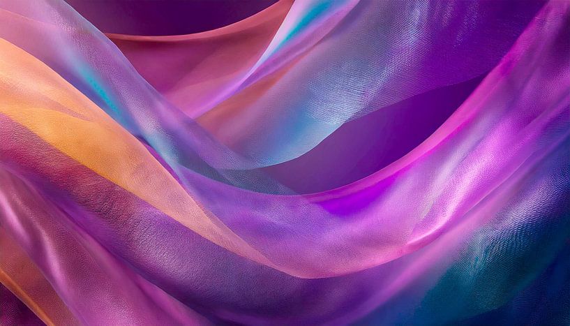 Verschiedene Farben mit Seide von Mustafa Kurnaz
