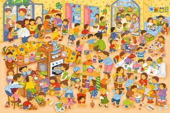 Ein Tag im Kindergarten