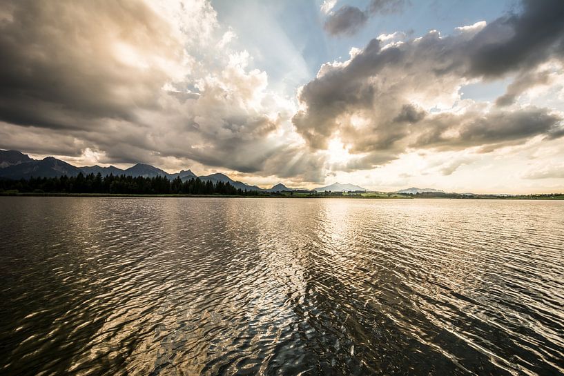 Sunset at the Hopfensee by ManfredFotos