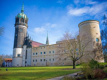 Schlosskirche und Schloss Lutherstadt Wittenberg von t.ART