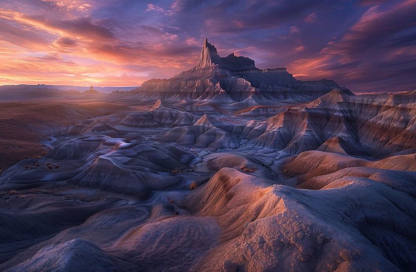 Dünen im goldenen Licht von fernlichtsicht