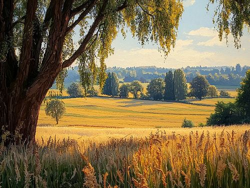 Paysage du chœur du Limbourg