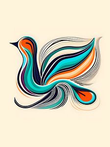 Origami-Vogel