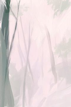 Delicate shadows in the cloud forest