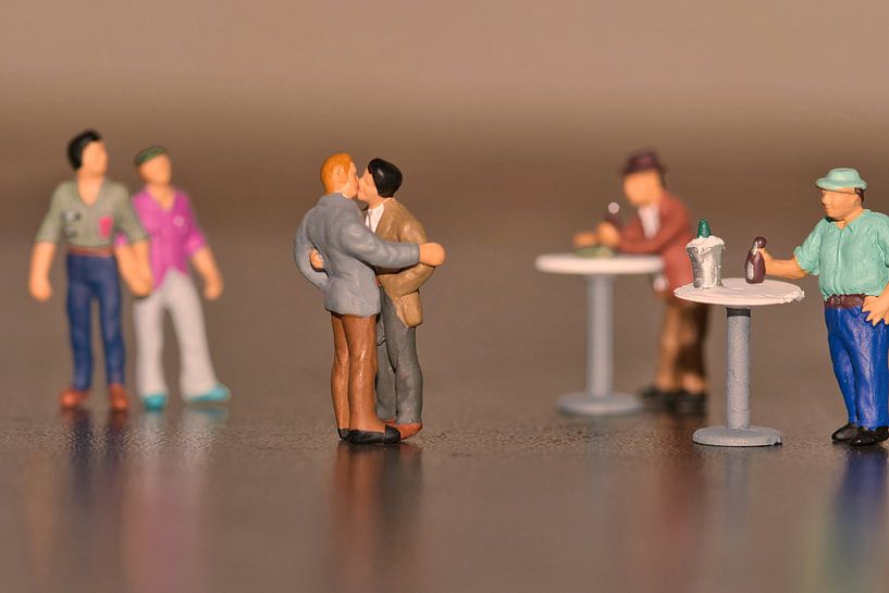Miniatures, l'amour de l'homme représenté par Jolanda de Jong-Jansen