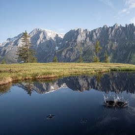 Hochkönig splash by Vincent Croce
