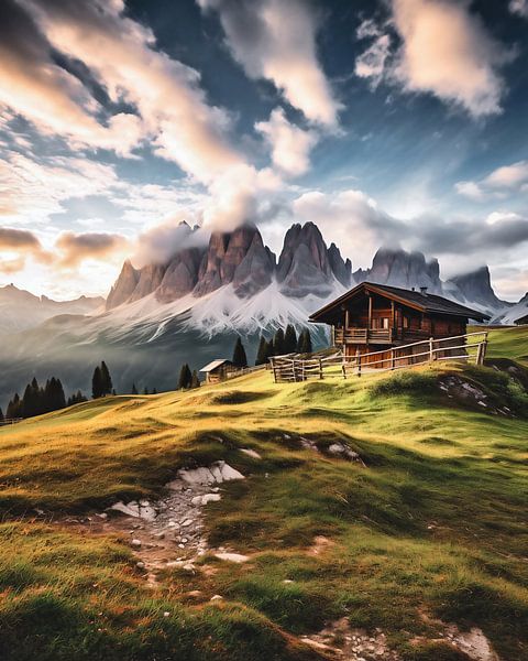 Autumn in the Dolomites by fernlichtsicht