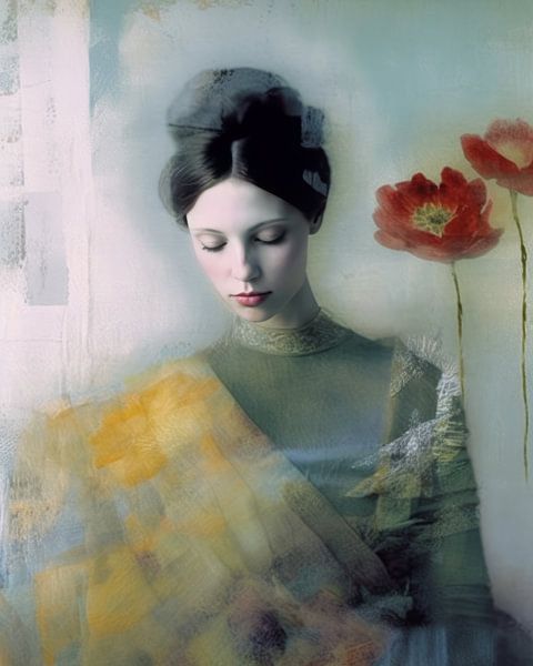 Collage &quot;Doux et tendre&quot; par Carla Van Iersel