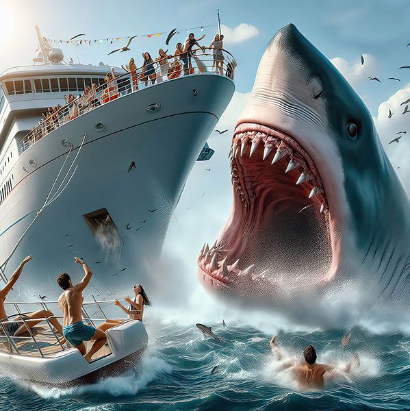A sea voyage is fun by Kay Weber