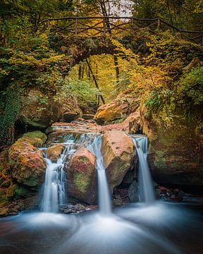 Der Schiessentumpel-Wasserfall von Henk Meijer Photography