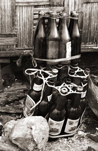 Bottles - analogue photography!