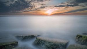 Dromerige zonsondergang van Marco Maljaars