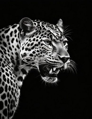 Portrait d'un léopard