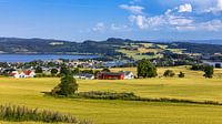 Landscape on the Trondheimfjord, Norway by Adelheid Smitt thumbnail
