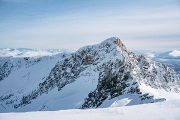 Paysage hivernal près de Tromso sur Leo Schindzielorz