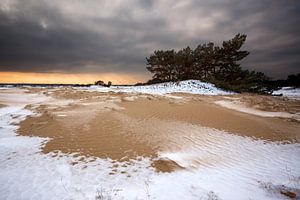 Schnee und Sand II von Mark Leeman