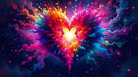 Farbenspiel der Herzen von Jean Pierre