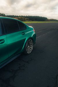 BMW M3 G80 Vliegveld Simplistisch Symmetrie