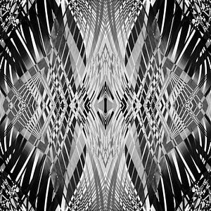 PRETTY BLACK & WHITE LINE PATTERN
