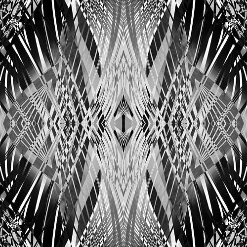 PRETTY BLACK & WHITE LINE PATTERN