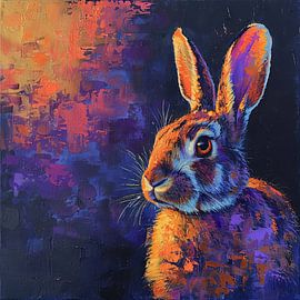 Rabbit by Poster Art Shop