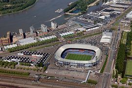 Rotterdam Aerial photo Feijenoord Stadium de Kuip by Roel Dijkstra