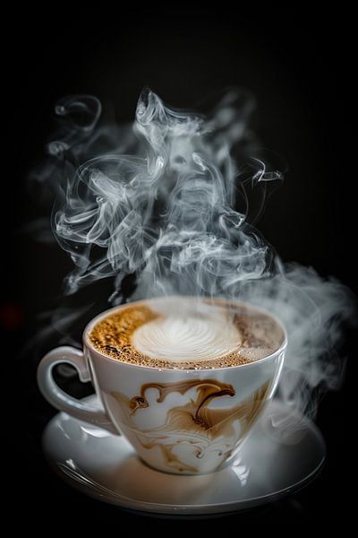 Kunst mit Kaffee von Egon Zitter