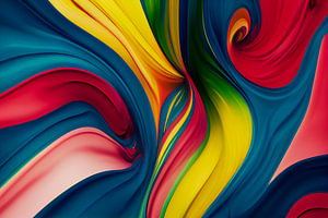 Regenbogenfarben Hintergrund Muster Illustration