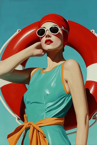 Poolside Vintage Chic no. 1