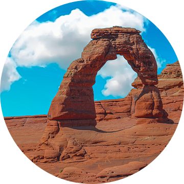 Arches National Park, Utah USA. Delicate Arch van Gert Hilbink