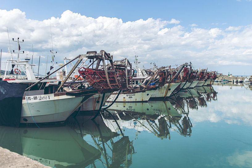 Fischerboote von Erik Rudolfs