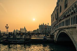 Blick auf die Kirche Santa Maria della Salute in Venedig