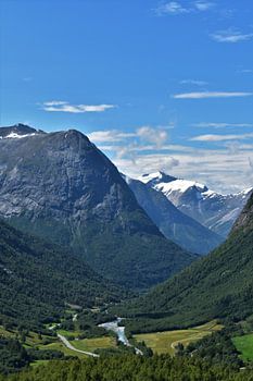 Typisch Noors uitzicht