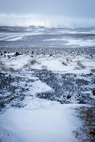 Grey landscape in Iceland by Studio Zwartlicht
