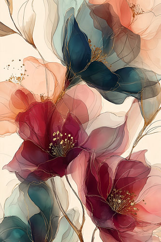 Liquid Flower Dance No. 7