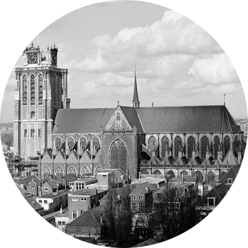 De Grote of Onze-Lieve-Vrouwekerk te Dordrecht van Dordrecht van Vroeger
