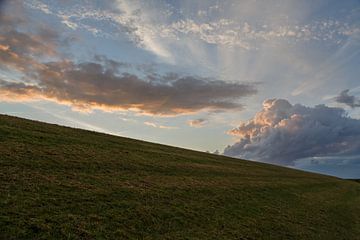 Abendstimmung am Deich