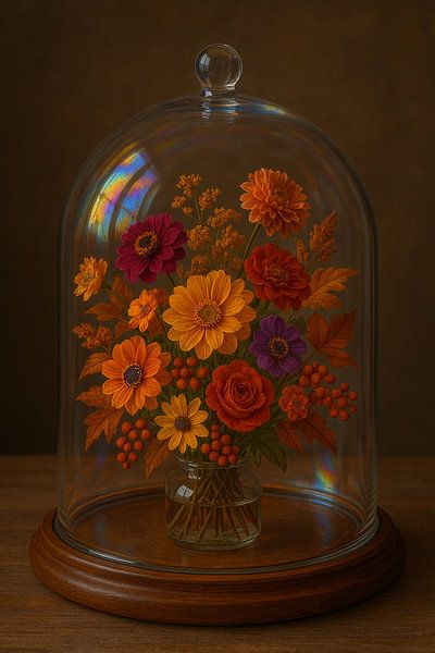 Herbstliches Glühen unter Glas von Studio Juna