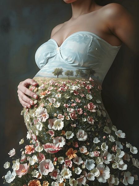 Grossesse par Jolique Arte