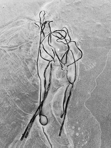 Paar op het strand_Schierblikken_RW_#8