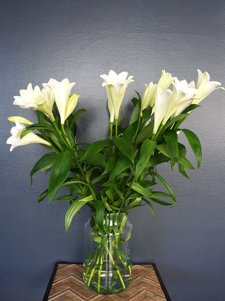 Bouquet d'amaryllis au printemps par Atelier Liesjes