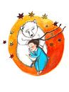 Emilie and the Bear by Karolina Grenczyk thumbnail