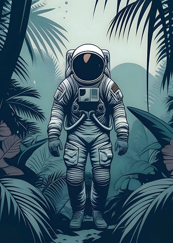 Astronaute explorateur