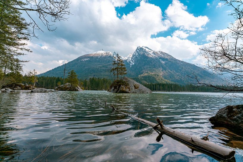 Hintersee in Berchtesgaden to spring by Leo Schindzielorz