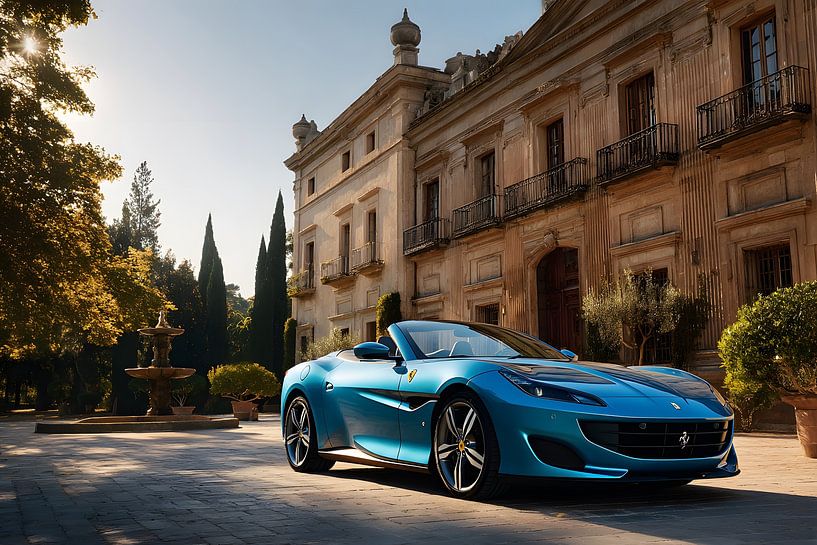 L'exclusivité devant une villa historique par Skyfall