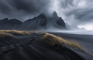 Dramatische Atmosphäre in der Wildnis